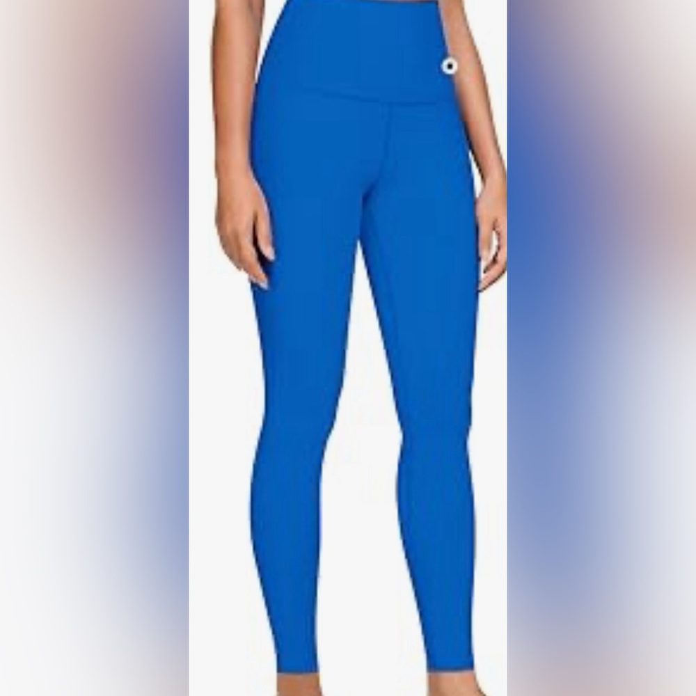 Blue leggings